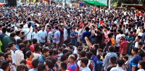 নগরে ছাত্রলীগের বিশাল শোডাউন নগরে ছাত্রলীগের বিশাল শোডাউন