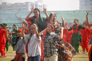 বর্ণিল সাজে জাতীয় দিবসে আগামীর কর্ণধারেরা বর্ণিল সাজে জাতীয় দিবসে আগামীর কর্ণধারেরা
