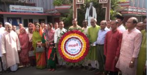 নগরজুড়ে বঙ্গবন্ধুবন্দনা নগরজুড়ে বঙ্গবন্ধুবন্দনা