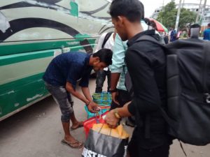 নাড়ির টানে শহর ছাড়ছে মানুষ