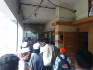 চবির কলা ভবনে আগুন