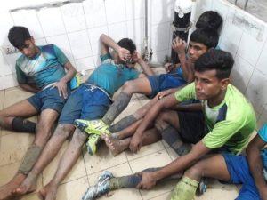 লক্ষ্মীপুরে গোল্ডকাপ ফুটবল টুর্নামন্টে সংঘর্ষে আহত ৩০, আটক ২