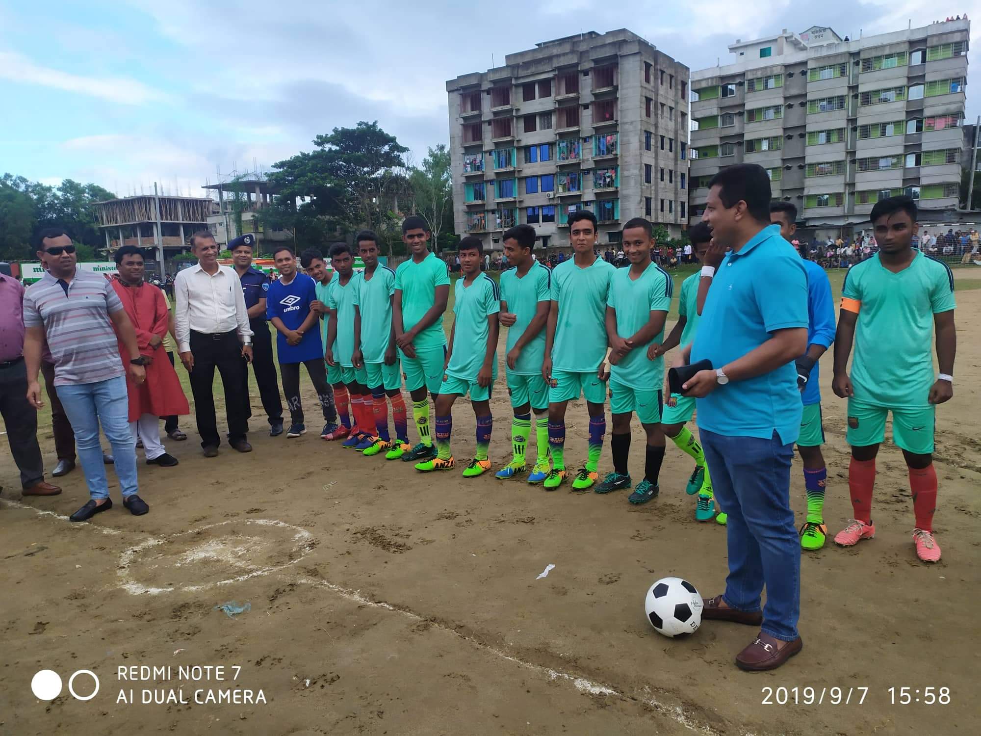 সাতকানিয়ায় বঙ্গবন্ধু গোল্ডকাপ ফুটবল টুর্নামেন্ট শুরু