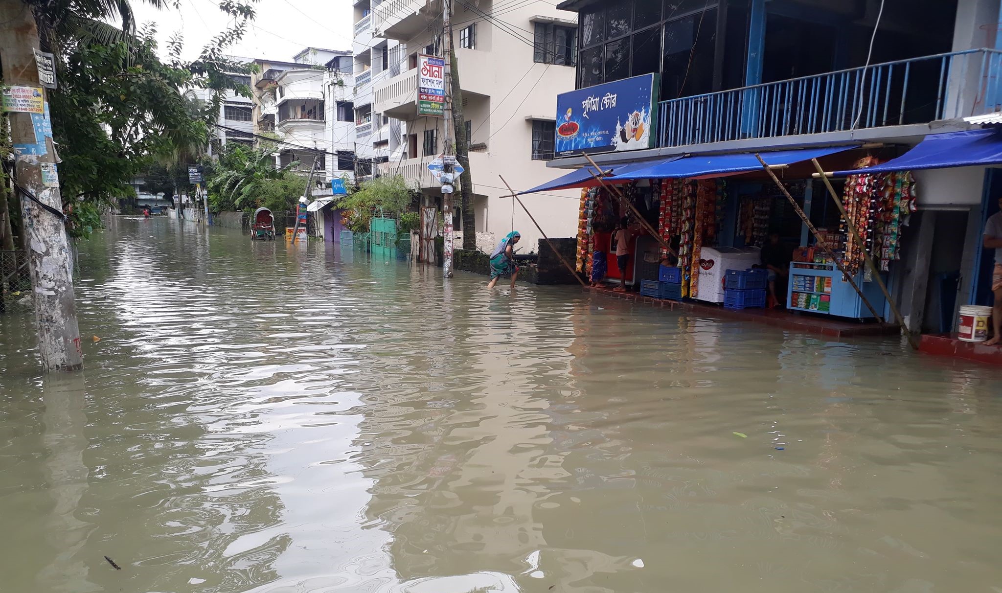 জলজটে জনদুর্ভোগ