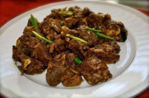খাসির মাংসের নানান পদ