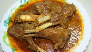খাসির মাংসের নানান পদ
