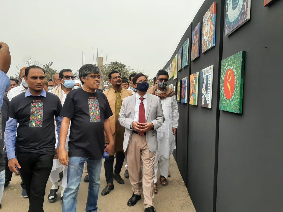 পূর্বাচলে শহীদ মিনার বানালো কেএসআরএম