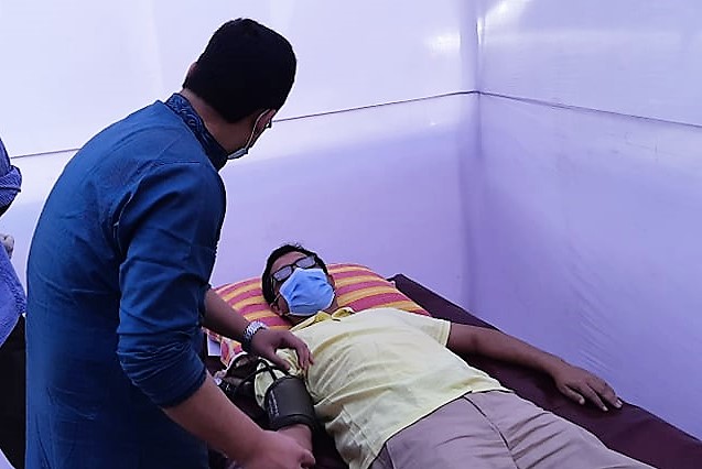 বঙ্গবন্ধুর জন্মদিনে ম্যাফ সুজের স্বেচ্ছায় রক্তদান