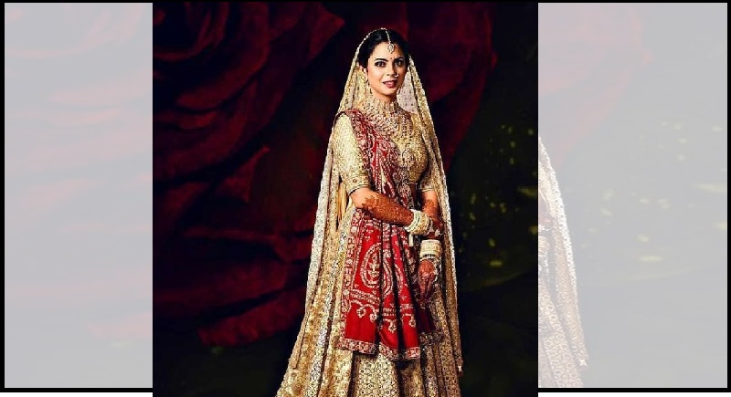 এক লেহেঙ্গার দাম ৯০ কোটি টাকা! লেহেঙ্গা